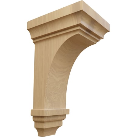 Ekena Millwork 5"W x 5 3/4"D x 10"H Medium Jefferson Wood Corbel, Cherry CORW05X05X10JECH